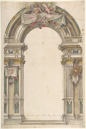Design for the Entrance to a Chapel