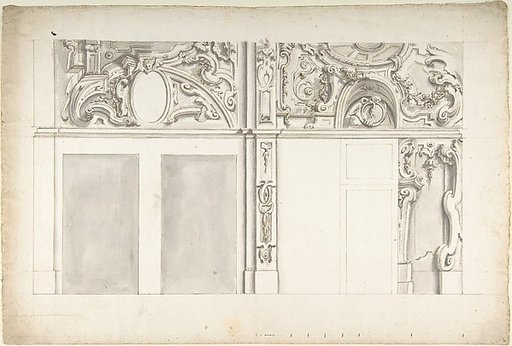 Design for the Elevation of a Wall Interior