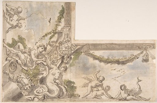 Design for a Corner of a Ceiling