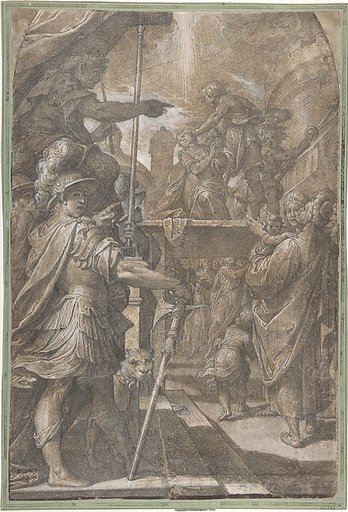 Martyrdom of a Female Saint (Agnes?)