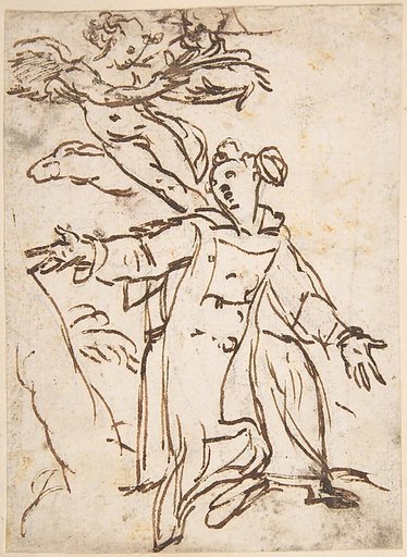 Saint Stephen Being Crowned by an Angel