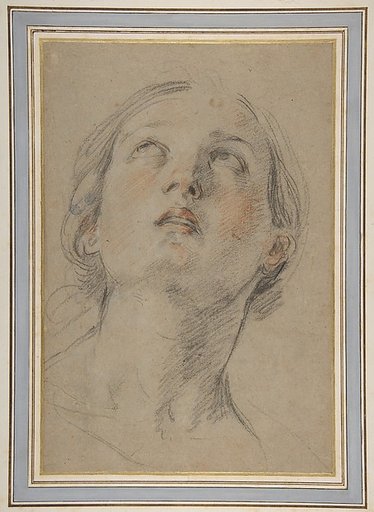 The Head of a Woman Looking Up (Judith)