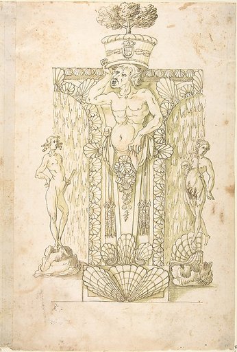 Design for a Wall Fountain