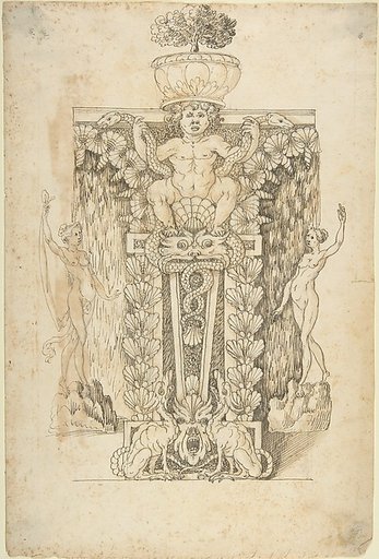 Design for a Wall Fountain
