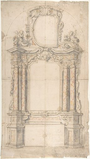 Design for an Altar: Two Halved Variants