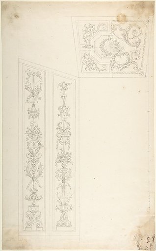 Design for a Wall and a Ceiling Decoration