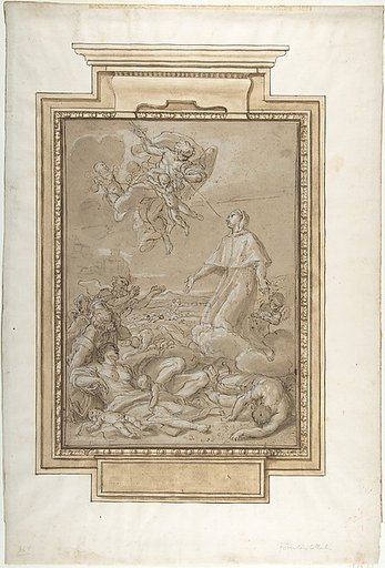 Saint Rosalia Interceding for Victims of the Plague in Palestrina