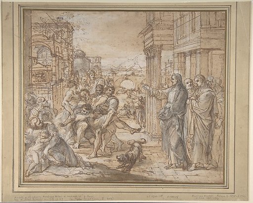 Christ Healing a Possessed Man