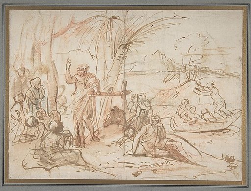 Saint John the Baptist Preaching.