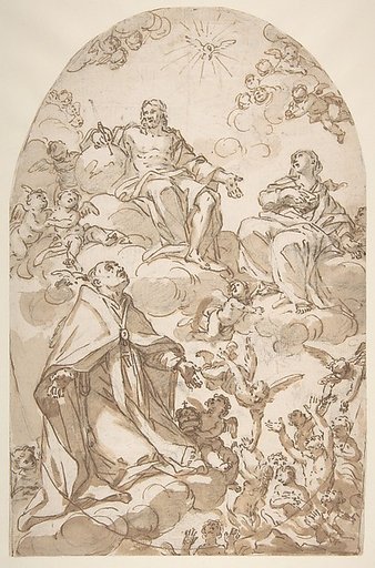 Saint Gregory the Great Interceding for Souls in Purgatory