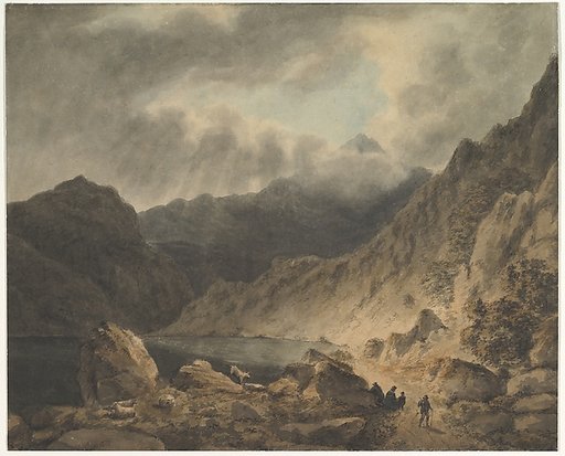 Storm Over A Lake