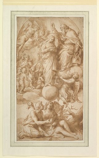Allegory of the Immaculate Conception with the Fall of Man