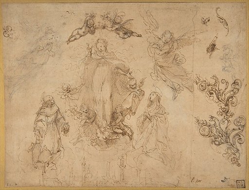 The Virgin Protectress of the City of Siena