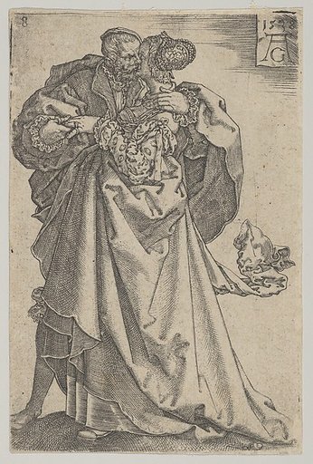 Dancing Couple, from "The Large Wedding Dancers"
