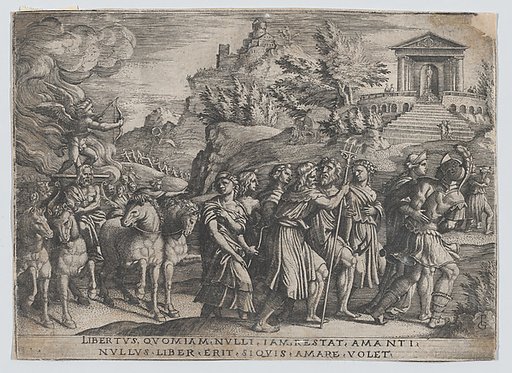 The Triumph of Love, from "The Triumphs of Petrarch"