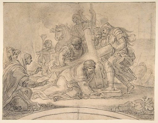 Christ Falls under the Cross