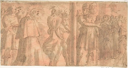 Study of a Scene of Martyrdom