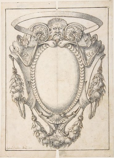 Design for a Cartouche for the "Raccolta di Cartelle Pubblicate per uso della Gioventù Studiosa"