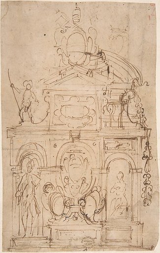 Sketch for Wall Monument