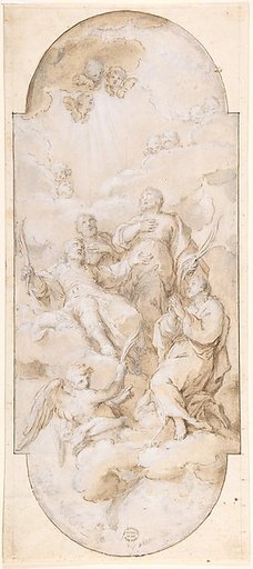 Apotheosis of Four Martyred Saints (Four Crowned Martyrs?)