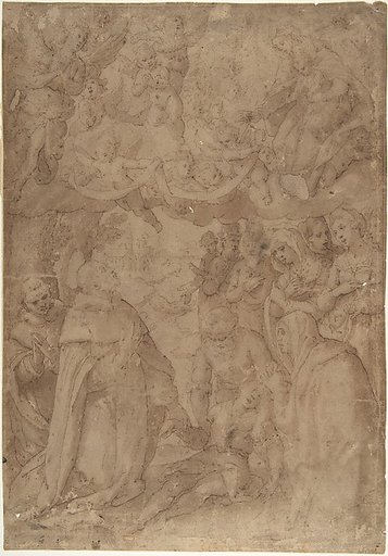 A Saint Healing a Sick Man
