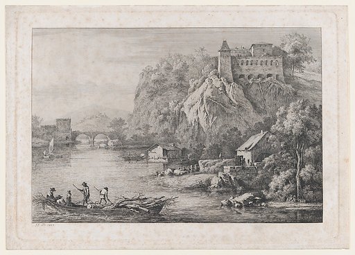 View of the Convent of the Barefooted Carmelites at Lyon