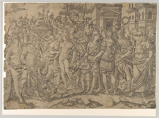 The triumph of a Roman Emperor