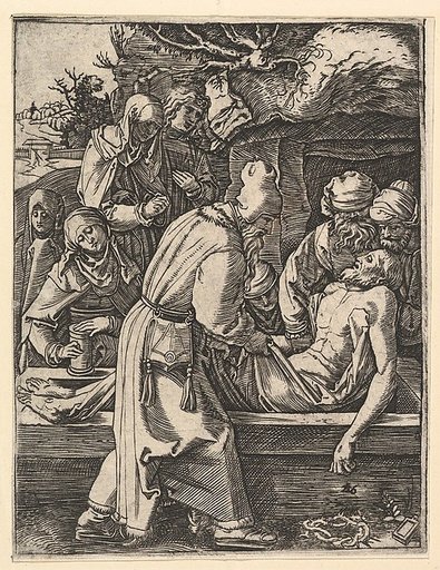 The Entombment, from "The Passion of Christ", after Dürer