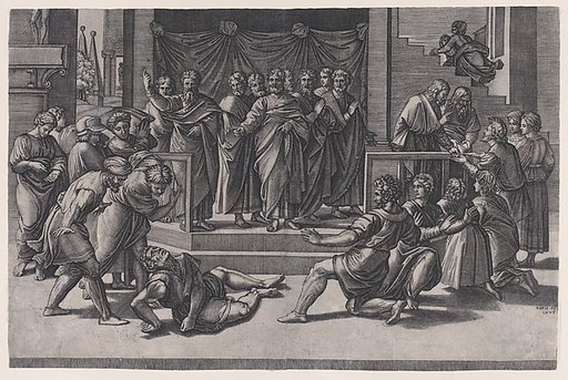 The Death of Ananias