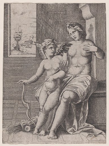 Venus and Eros