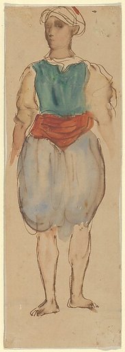 Young Moroccan, Standing