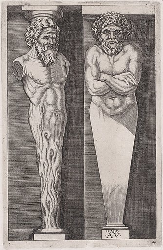 Two Men, from "The Hermae"