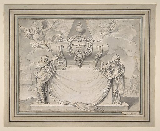 Design for a Funeral Ticket