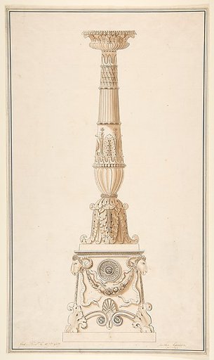 Design for a candlestick