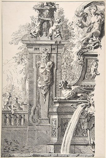 Study for a Garden Capriccio