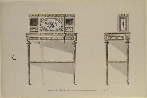 Design for a Lady's Writing Desk