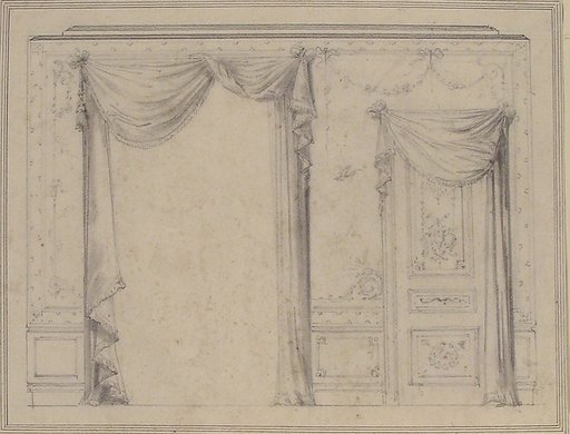 Design for Wall Treatment with Window and Door