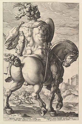 Titus Manlius, from "The Roman Heroes"