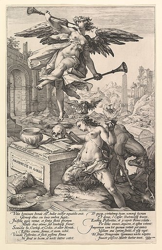 Fame and History, from "The Roman Heroes"
