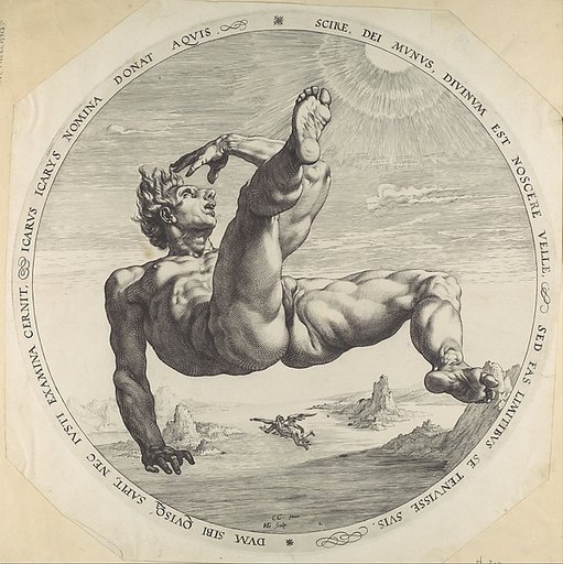 Icarus, from "The Four Disgracers"