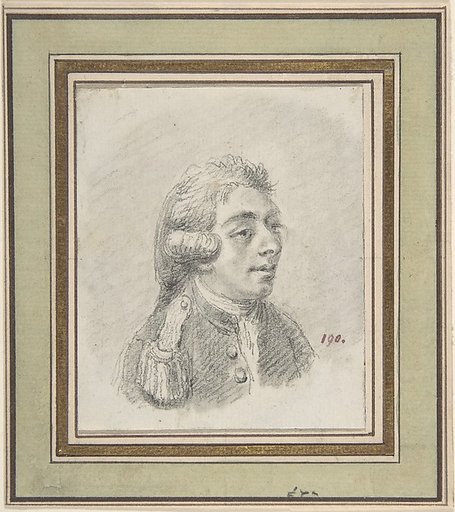 Bust of a Man Facing Right