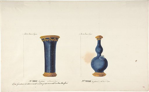 Design for Two Vases