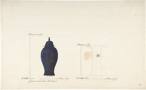 Design for Two Vases