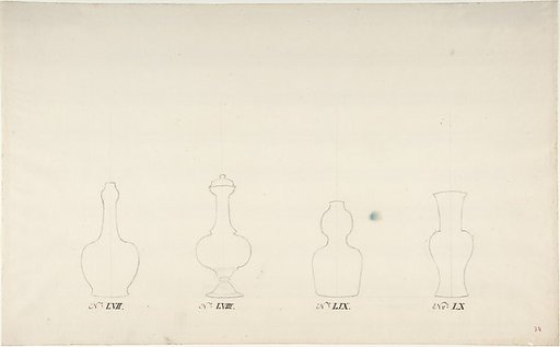 Design for Four Vases