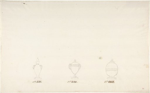 Design for Three Vases