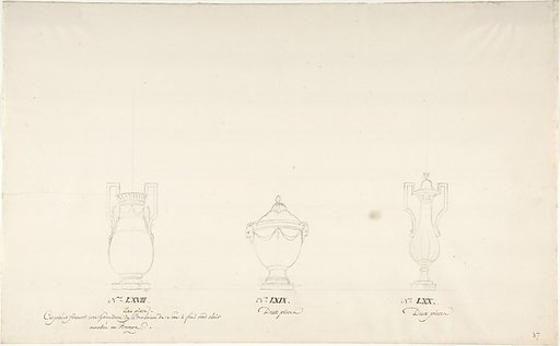 Design for Three Vases