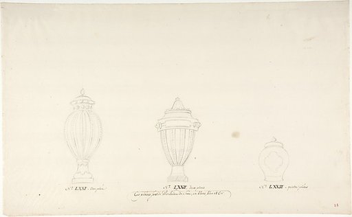Design for Three Vases