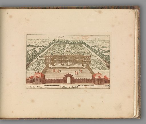 Tooneel Der Voornaamste Nederlands Huizen, En Lust Hoven, Naar T Leven Afgebeeld