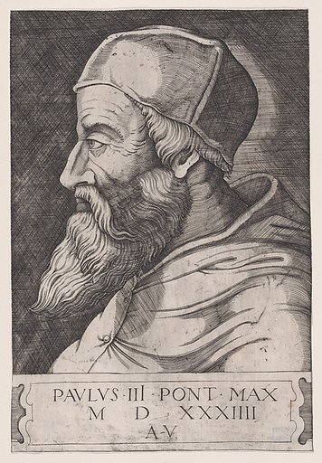 Pope Paul III in a Skullcap