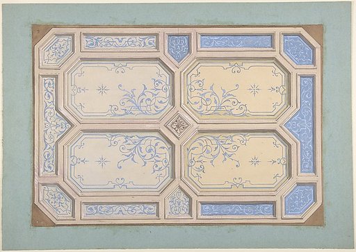 Design for Ceiling, Hôtel Hope
